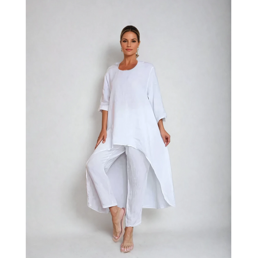 Adele – Loungewear set met oversized tuniek voor dames