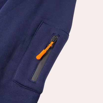 Aeneas - Comfortabele half-zip hoodie voor heren