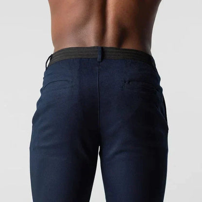 Niles - Slim-fit stretch chino herenbroek