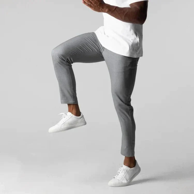 Niles - Slim-fit stretch chino herenbroek