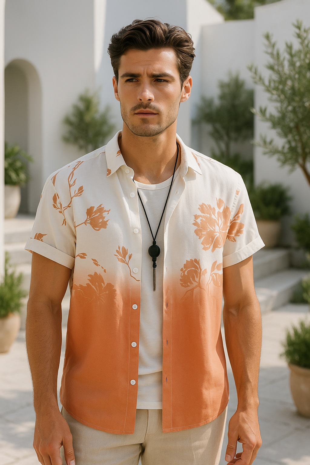 Andrew | Zomers Hawaii overhemd