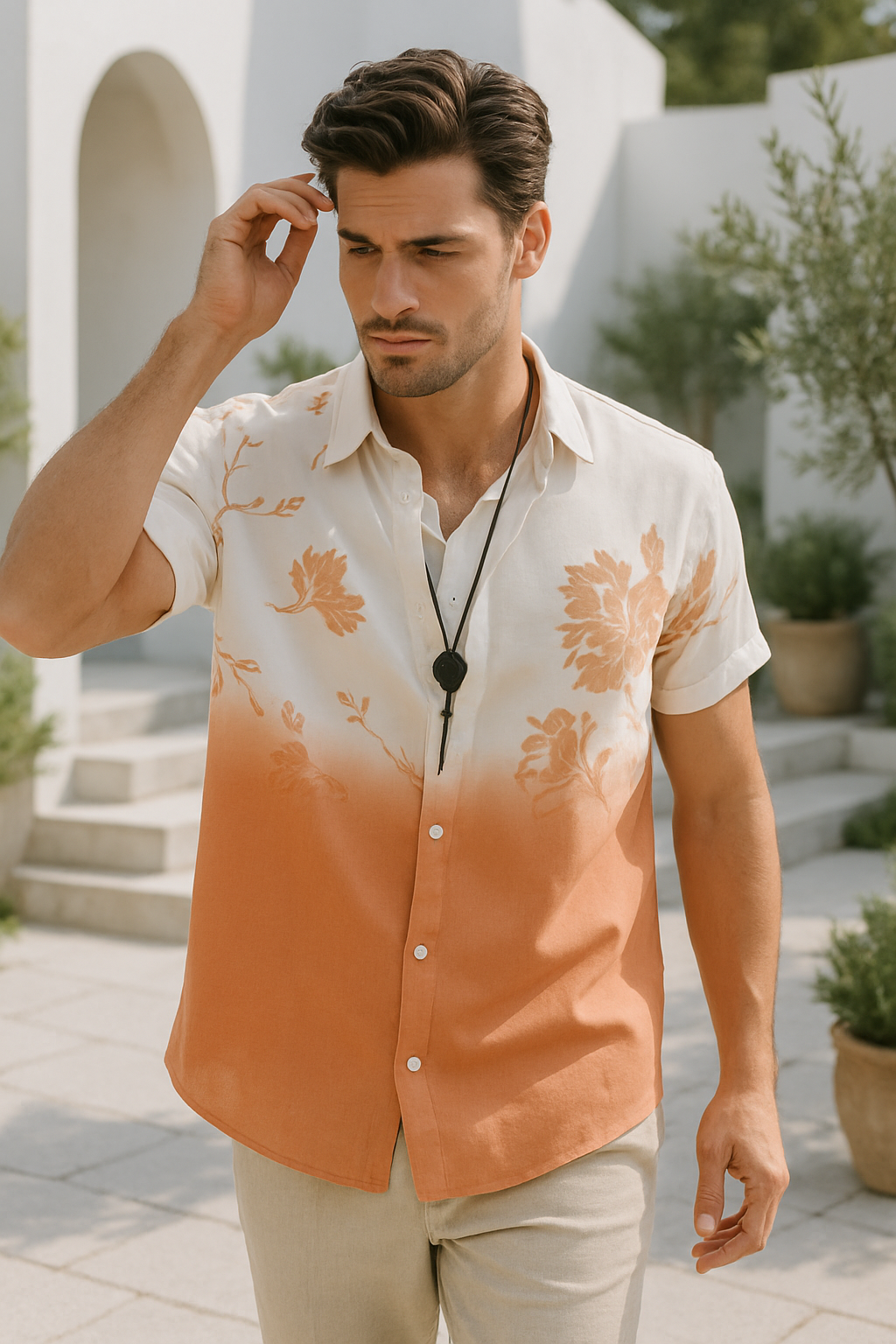 Andrew | Zomers Hawaii overhemd