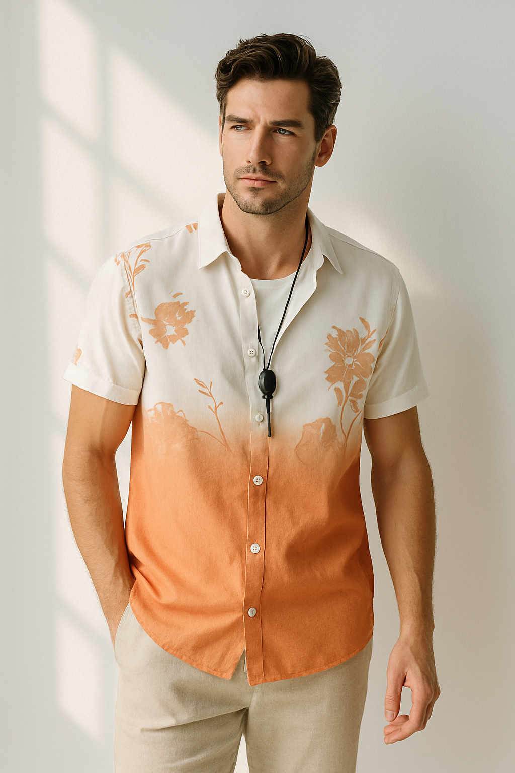 Andrew | Zomers Hawaii overhemd