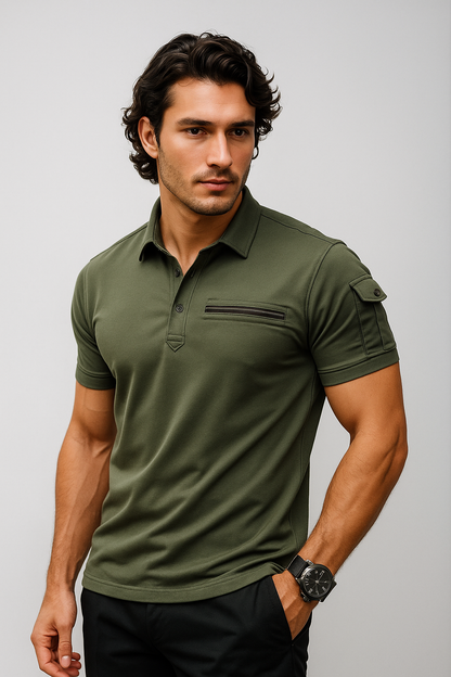 Arjo | Heren casual poloshirt