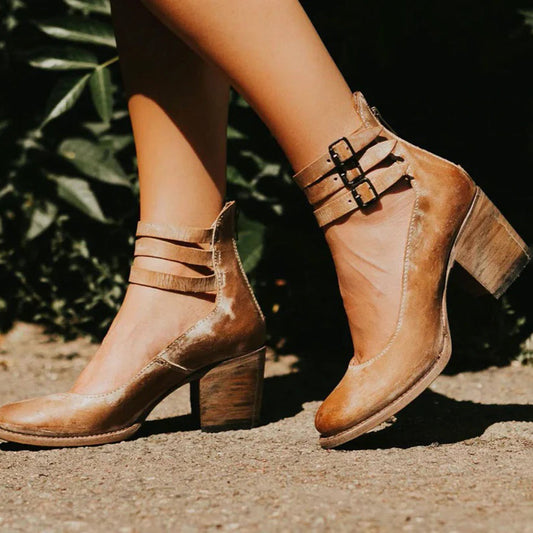 Maricris - Gesp enkel schoenen voor vrouwen