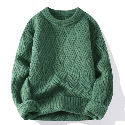 Casey - Cosy gebreide kabeltrui unisex
