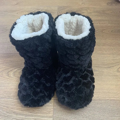 Calantha - Met fleece gevoerde schoenen in pluche voor dames