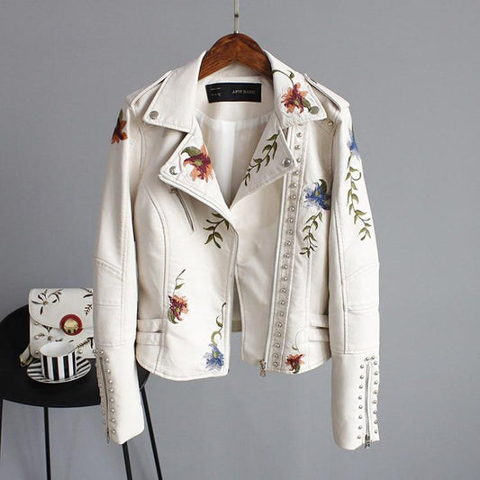 Yisha - Damesjack met bloemenpatroon