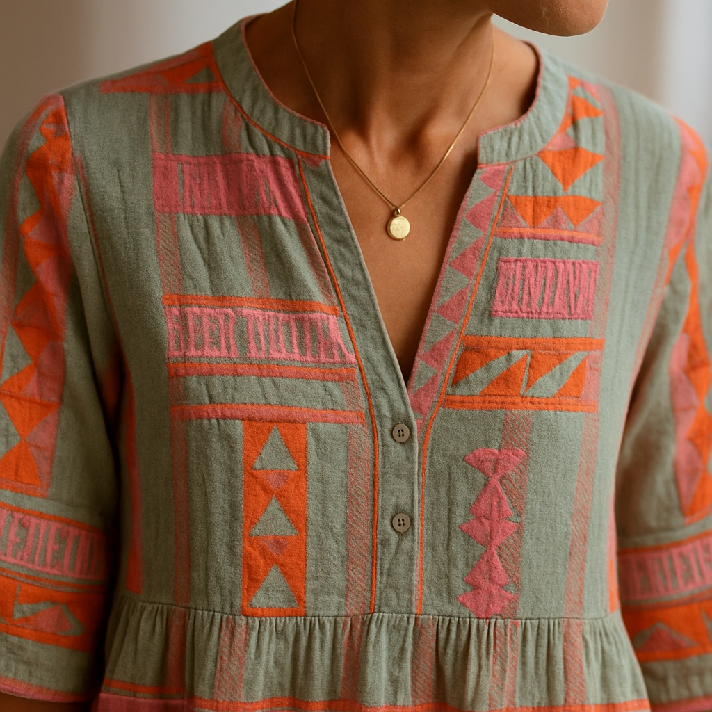 Belize - Bohemian Ibiza stijl tuniek jurk