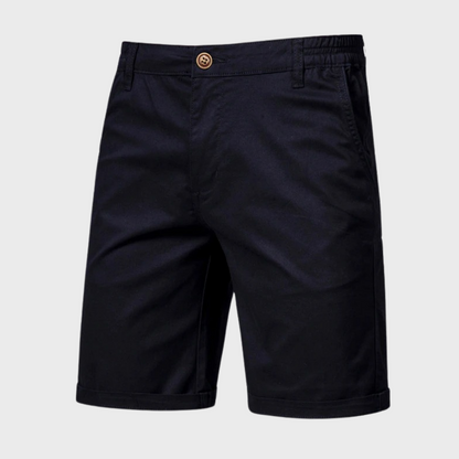 Wilfred - Heren chino short met elastische tailleband