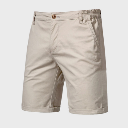 Wilfred - Heren chino short met elastische tailleband