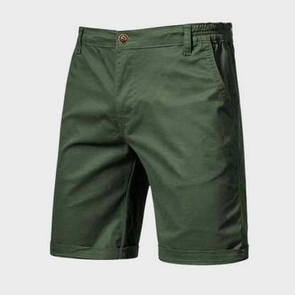 Wilfred - Heren chino short met elastische tailleband
