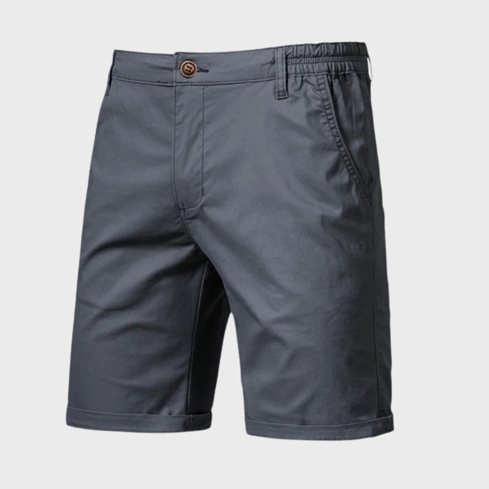 Wilfred - Heren chino short met elastische tailleband