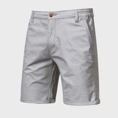 Wilfred - Heren chino short met elastische tailleband