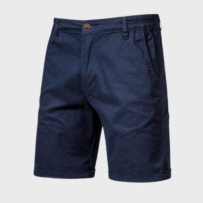 Wilfred - Heren chino short met elastische tailleband