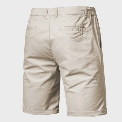 Wilfred - Heren chino short met elastische tailleband
