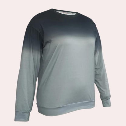 Opaline - Gradiënt casual sweatshirt met lange mouwen voor dames