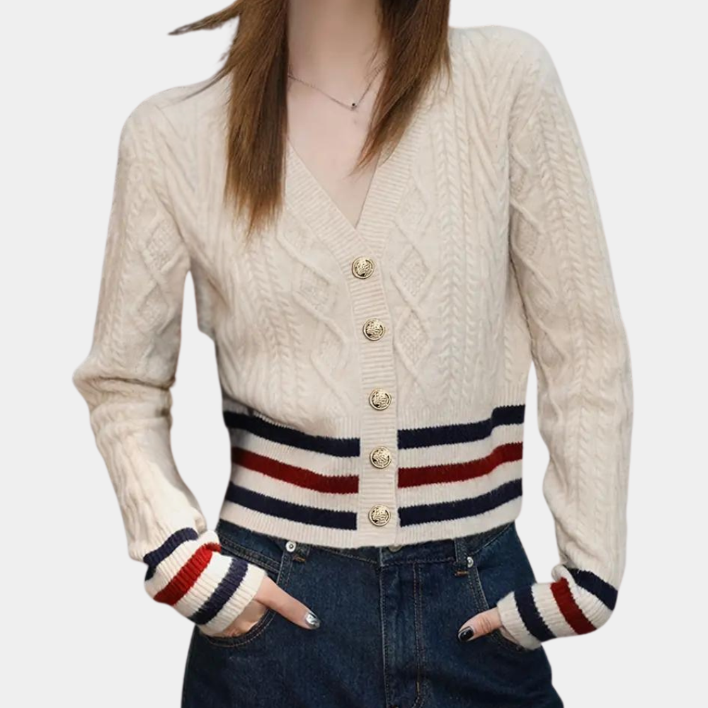 Lizel - Gebreid vest voor dames
