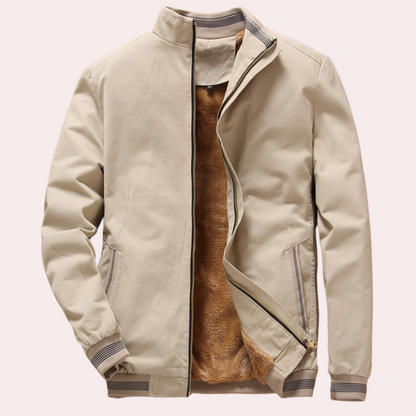 Octavian - Met fleece gevoerd ritsjack voor heren