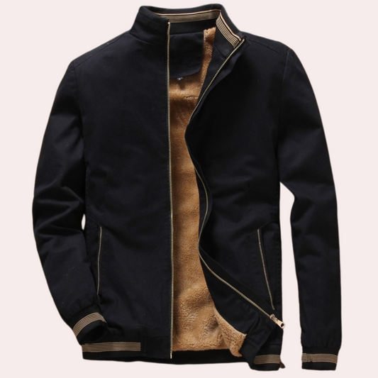 Octavian - Met fleece gevoerd ritsjack voor heren