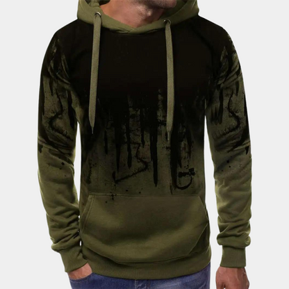 Zeo - Casual Sweatshirt met capuchon voor mannen
