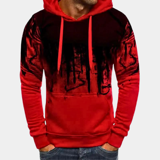 Zeo - Casual Sweatshirt met capuchon voor mannen