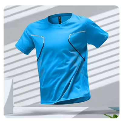 Leofric - Sportief heren t-shirt met grafisch design
