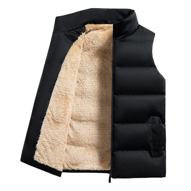 Future - Gewatteerd vest met warme voering voor mannen