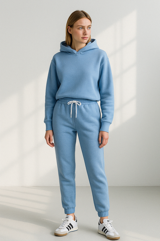 LoungeFit | Tweedelig lounge jogging pak hoodie dames