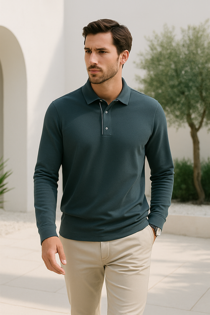 Louie | Heren casual lange mouwen