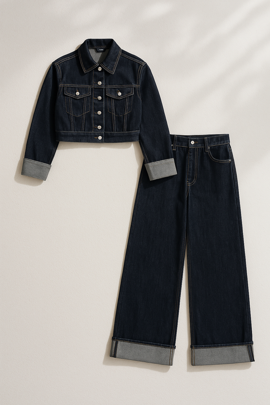 Kenya | Dames oversized denim set