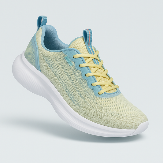 Amalea | Lichte dames sneakers extra demping
