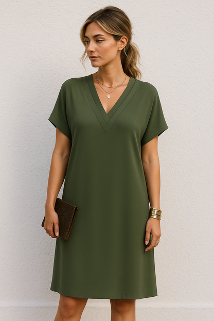 Ann - Chique urk met V-Hals | Stijlvol en Comfortabel