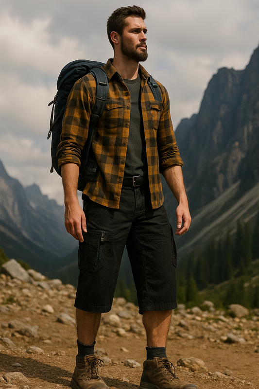 Ultimate outdoor cargo tactische hiking camping shorts mannen