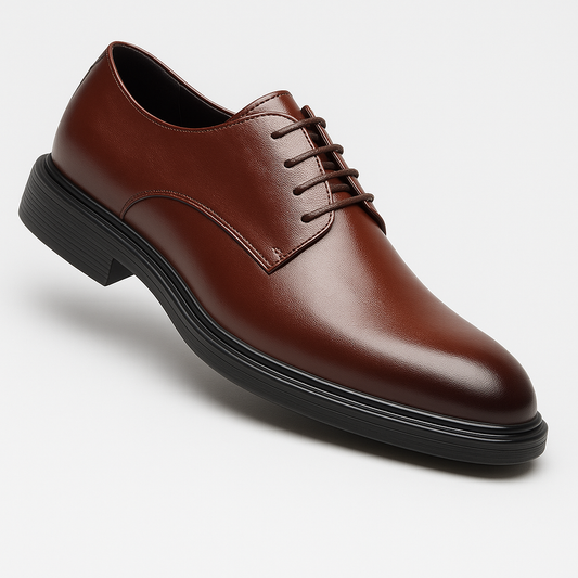 Elevated - Verhoogde nette lederen herenschoenen voor extra lengte