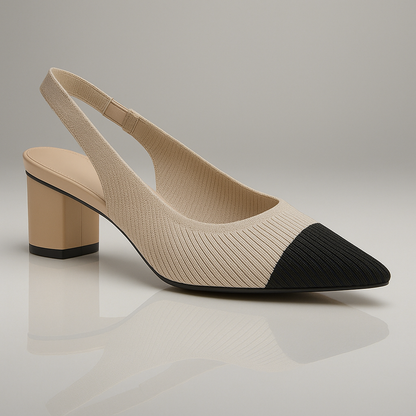 Ursuline | Slingback hak met puntige neus