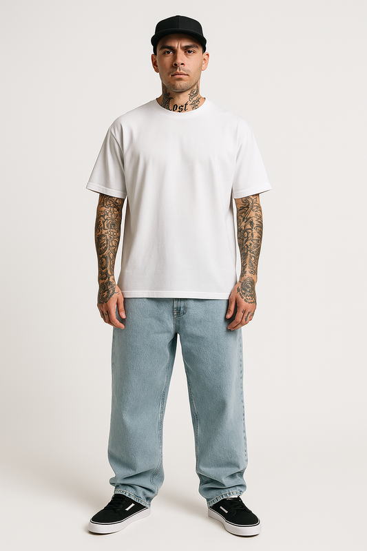 Urban jeans oversize wide mannen