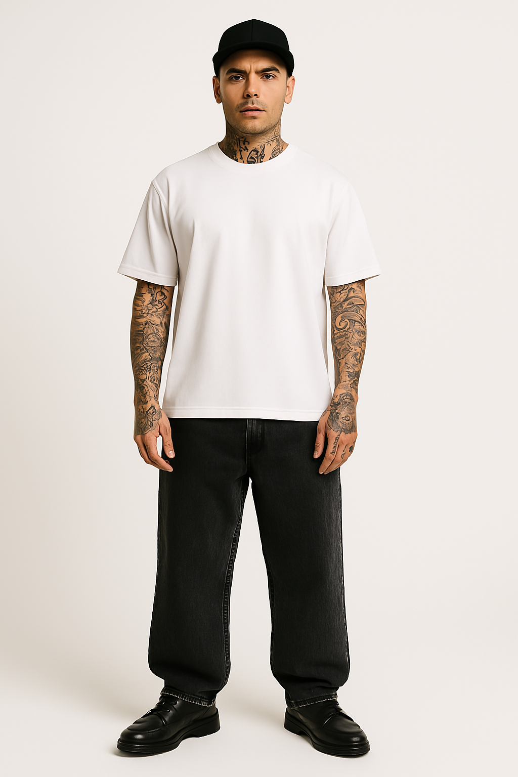 Urban jeans oversize wide mannen