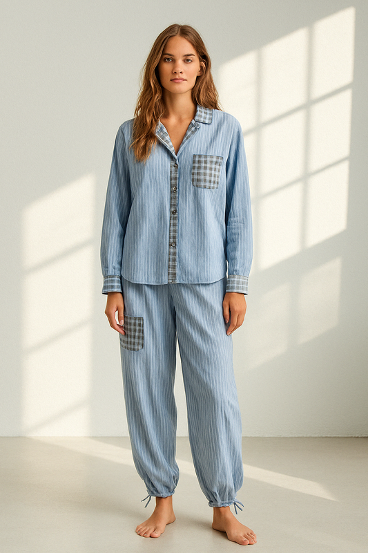 CosyCotton | Tweedelige pyjama set katoen zacht en stretchy