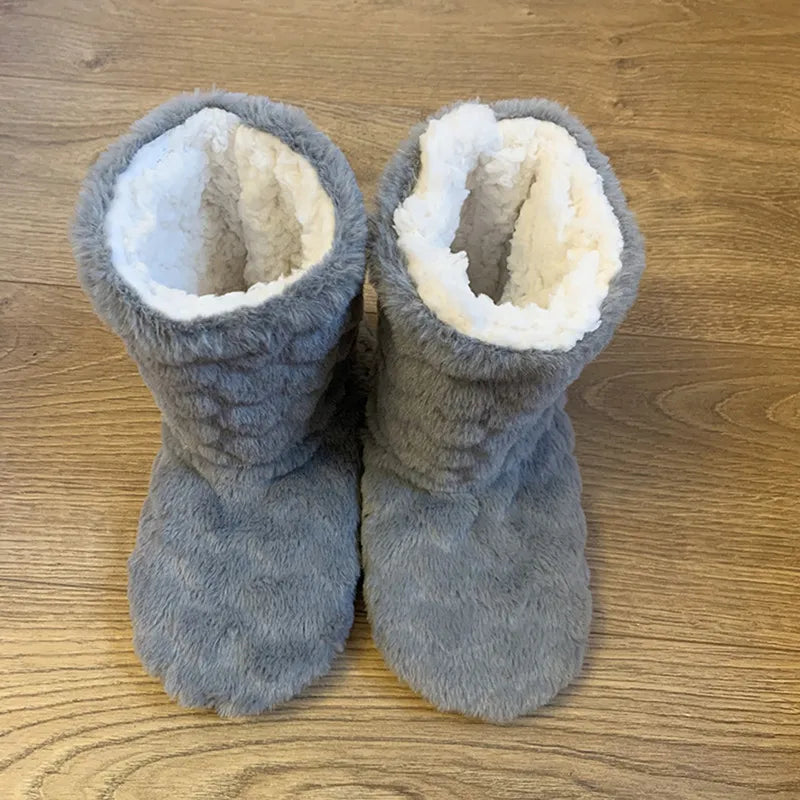 Calantha - Met fleece gevoerde schoenen in pluche voor dames