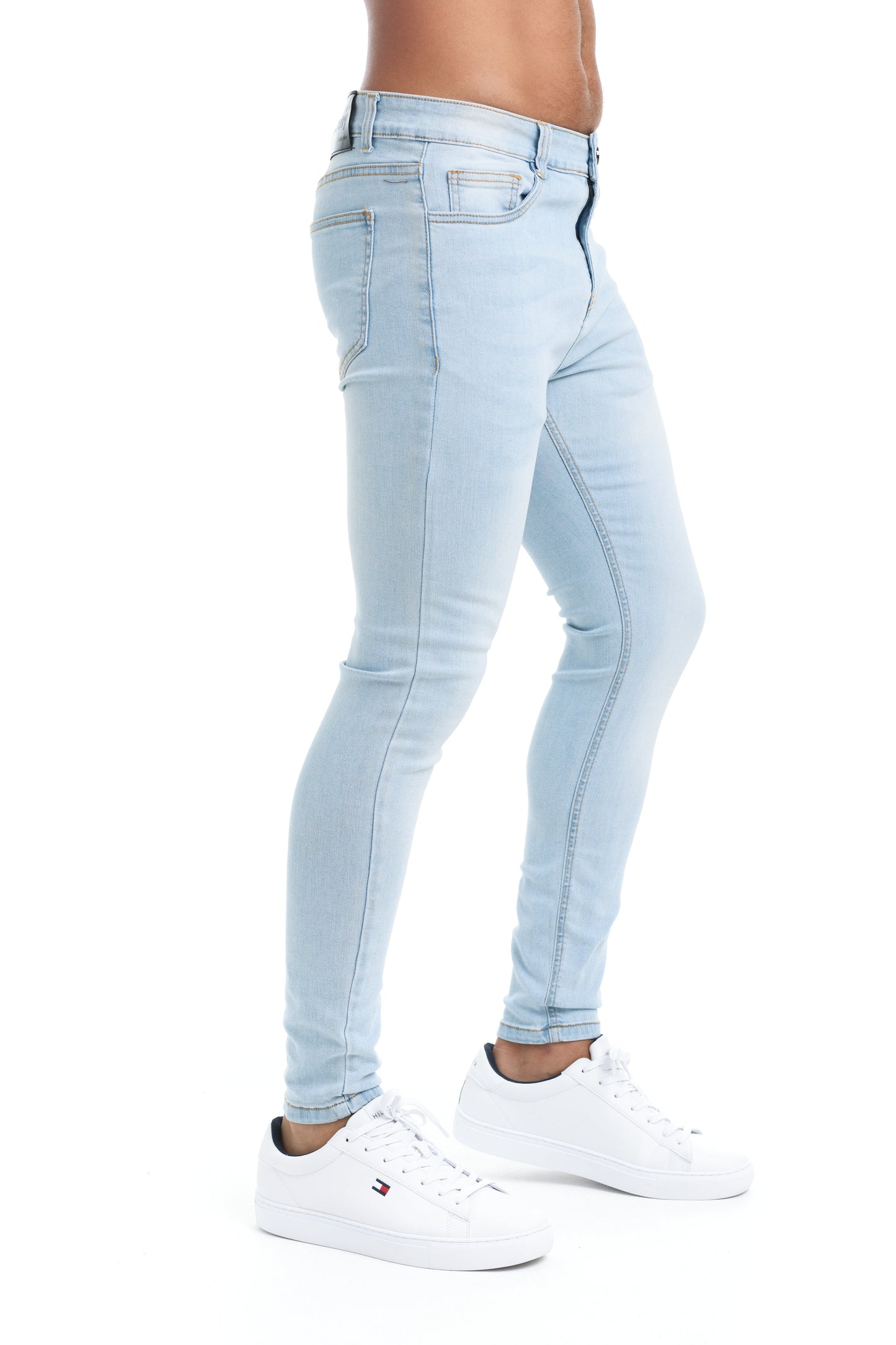 Saunders - Heren slim-fit denim jeans