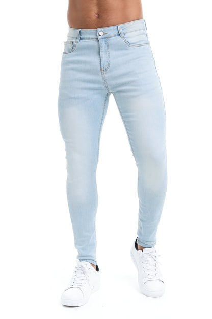 Saunders - Heren slim-fit denim jeans