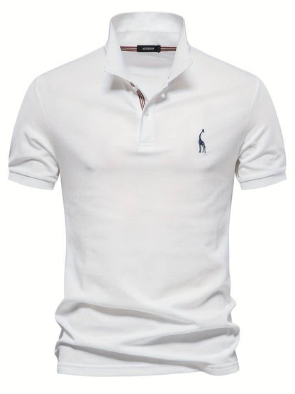 Gian - Poloshirt met zachte ademende stof