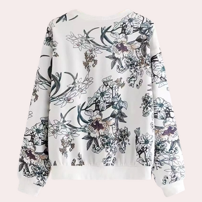 Flomena - Sweater met bloemenprint voor dames
