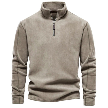 Juniper - Heren half-zip fleece trui