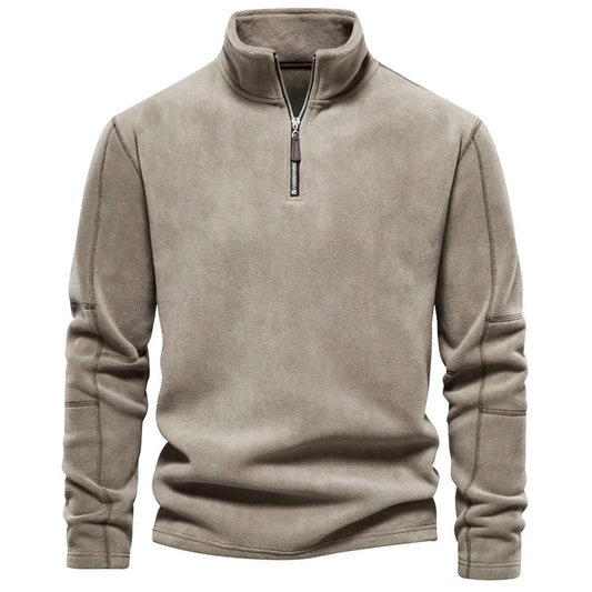 Juniper - Heren half-zip fleece trui