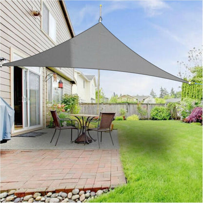 Waterafstotend schaduwdoek met montagekit voor buiten