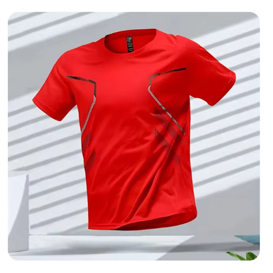 Leofric - Sportief heren t-shirt met grafisch design