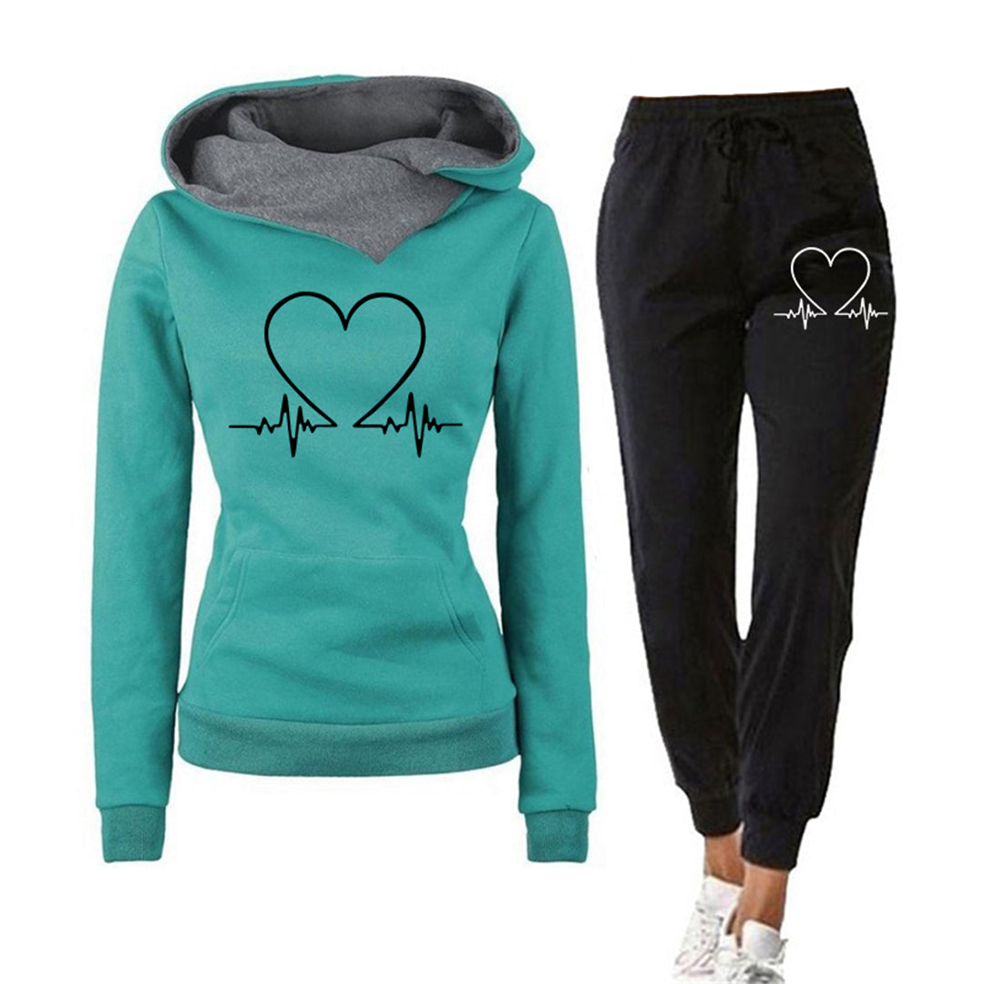 Johanna - Unieke lounge jogging set hoodie dames