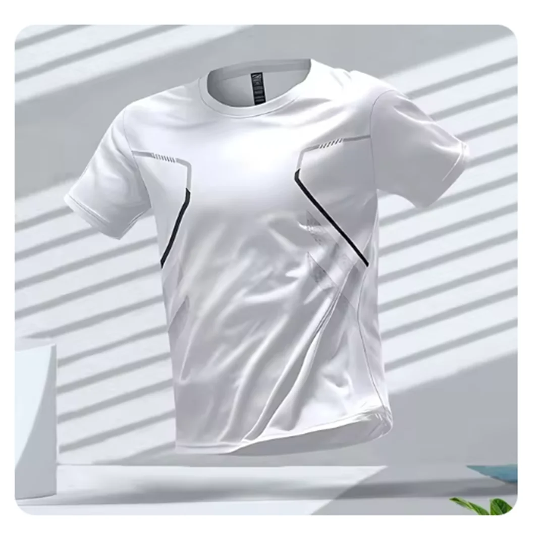 Leofric - Sportief heren t-shirt met grafisch design